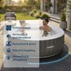 Arebos Spa Pool Bodenschutzmatte Ø 240 cm – EVA Whirlpool Produktbild-Vorschau 3