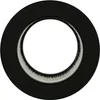 A circular air filter with a black outer ring and a pleated white interior. Produktbild-Vorschau