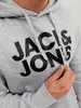 JACK & JONES Jack & Jones Herren Corp Logo Sweat Hood Basic Náhled obrázku produktu 10