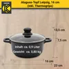 Karl Krüger 22016TH Aluguss-Topf Leipzig mit Glasdeckel und Produktbild-Vorschau 6