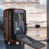 HOMELUX Hartschalen-Koffer Trolley Rollkoffer Reisekoffer Produktbild-Vorschau 3