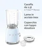 Smeg BLF03PGEU, Blender stołowy, 1,5 l, Funkcja pulse, Podgląd zdjęcia produktu 12