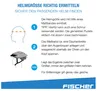 Casco da bici FISCHER "BMX Track" Circonferenza testa: 540 Anteprima dell’immagine prodotto 4