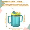 2PCS Auslaufsichere Trinkbecher, 300 ml mit 2 Griffen und Produktbild-Vorschau 4