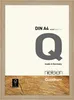nielsen Holz Bilderrahmen Quadrum, 21x29,7 cm (A4), Eiche Produktbild-Vorschau 1