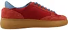Herren Sneaker Gr. 42 in Rot mit Schnürung und 2,0 cm Produktbild-Vorschau 4