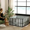 Cama para cachorros Sweiko, con base, fabricada con tejido Vista previa de la imagen del producto 5