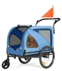 Sepnine 10202NS Remorque Vélo Chien 2-in-1 Bleu 110 lb Voir les images du produit 2