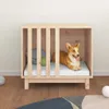 vidaXL Buda dla psa 70x50x62 cm z litego drewna sosnowego Podgląd zdjęcia produktu 3