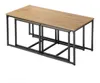Calicosy - Set di 3 tavolini bassi componibili L100 cm - Anteprima dell’immagine prodotto 4