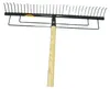 Polar Rasenrechen 100 cm 56 Zinken Rasen Harke Heu rechen Produktbild-Vorschau 5