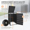 ML-Design box na odpadky 1er, kryt na 1 odpadkový koš, 240 Náhled obrázku produktu 3