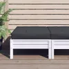 Palettenkissen Schwarz 60x60x6 cm Oxford-Gewebe Produktbild-Vorschau 2