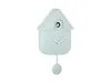 A light blue cuckoo clock shaped like a house, shown against a white background. Náhled obrázku produktu
