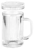 Vilde | Bicchieri in vetro 2 pz. 330 ml - con coperchio - Anteprima dell’immagine prodotto 5
