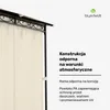 Blumfeldt Mondo - Pergola, namiot imprezowy, namiot Podgląd zdjęcia produktu 6