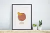 MuchoWow® Gerahmtes Poster Sommer - Kokosnuss - Braun 30x40 Produktbild-Vorschau 6
