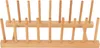 Bamboo Dish Rack Plattenhalter Küche Lagerung Schrank Produktbild-Vorschau 1