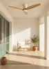 WIND CALM - Leiser Deckenventilator 40W mit technischen Produktbild-Vorschau 3