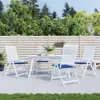 The Living Store Gartenstuhl-Kissen 4 Stk. Königsblau Produktbild-Vorschau 2