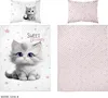 Pościel dziecięca bawełniana 100x135 kot wyprawka do żłobka Podgląd zdjęcia produktu 6