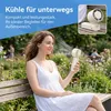 Handventilator USB Mini, tragbarer Ventilator mit 4000mAh Produktbild-Vorschau 3