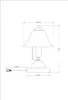 Globo Lighting Tischleuchte Metall messingfarben, 1x E14 Produktbild-Vorschau 11