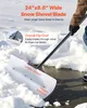 SucceBuy Schneeschaufel, 610x1250mm Schneeräumer mit Produktbild-Vorschau 2