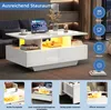 okwish Hochglanz-Couchtisch Beistelltisch mit Produktbild-Vorschau 4