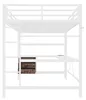 ELANDEPOT Hoogslaper 140 × 200 cm wit LED-verlichting USB- Productafbeelding-voorbeeld 14