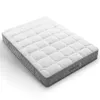 A white mattress with a quilted pattern is shown on a white background. Produktbild-Vorschau