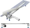 Aquabad SDS Pro Duschrinne 60cm mit Blende: Bord, Ablauf Produktbild-Vorschau 4