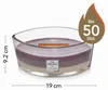 WoodWick Duftkerze Ellipse Trilogy Amethyst Himmel - 9 cm / Produktbild-Vorschau 6