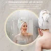 S'AFIELINA Specchio da bagno a LED specchio rotondo da Anteprima dell’immagine prodotto 5