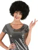 Bequeme schwarze Afro-Perücke für Erwachsene Produktbild-Vorschau 1