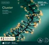 Lumineo Lichterkette CLUSTER 3000 LED 28 m, warm weiß + Produktbild-Vorschau 1