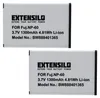 EXTENSILO 2x Akku kompatibel mit Olympus AZ-2 Zoom, AZ-2 Produktbild-Vorschau 1
