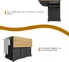 okwish Klapp-Kücheninsel Buffetschrank Servierwagen mit Produktbild-Vorschau 4