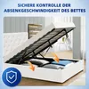 Gasfeder 500mm 45kg 450N, 2 Stück mit Haltern, Produktbild-Vorschau 4