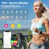 Chytré hodinky s funkcí volání přes Bluetooth, vodotěsné Náhled obrázku produktu 11