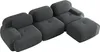 Modulares rahmenloses Ecksofa aus Cordstoff, ohne Montage, Produktbild-Vorschau 5