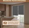 Jopassy 2 Stücke Senkrechtmarkise Anthrazit 140 x 240cm Produktbild-Vorschau 4