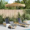 vidaXL Bambus-Sonnenschirm mit Bananenblatt-Dach 270 cm Produktbild-Vorschau 2