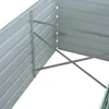 vidaXL Garten-Hochbeet Verzinkter Stahl 240x80x77 cm Grün Produktbild-Vorschau 1