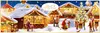 Lindt Adventskalender "Weihnachtsmarkt" 250g Produktbild-Vorschau 1