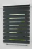 Lysel - Qualitätsdoppelrollo schwarzgrau, (B x H) 100cm x Produktbild-Vorschau 5