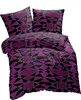 A bedding set with a geometric pattern. Produktbild-Vorschau