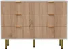UnboxG 6-Schubladen Kommode 100×34×73 cm, moderner Produktbild-Vorschau 11