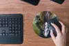MuchoWow® Mauspad Mousepad Nahaufnahme eines Kasuars 20x20 Produktbild-Vorschau 4