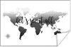 MuchoWow® Poster Weltkarte mit dem Text "Let's see it all" Produktbild-Vorschau 1
